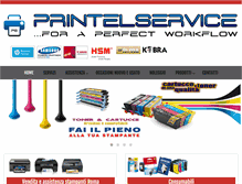 Tablet Screenshot of printelservice.it